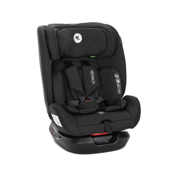 Lorelli Voyager i-Size autosedačka 40-150cm + cestovný vankúš - Black