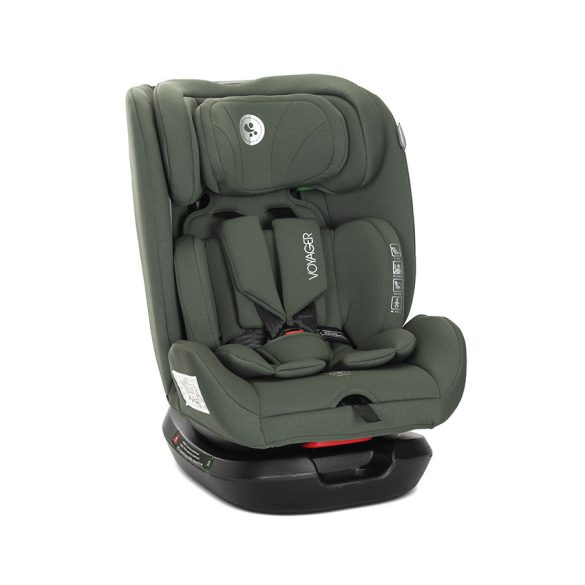 Lorelli Voyager i-Size autosedačka 40-150cm + cestovný vankúš - Green