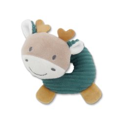 Lorelli Toys plyšový krúžok - Blue Deer