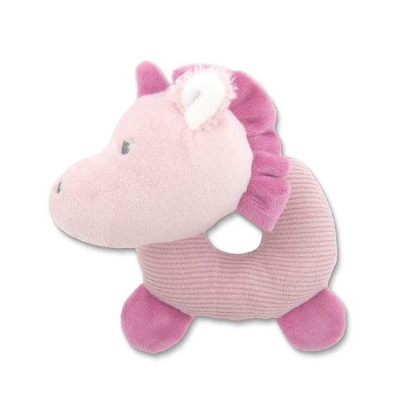 Lorelli Toys plyšový krúžok - Pink Unicorn