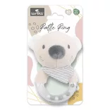 Lorelli Toys Plyšová hrkálka – Béžový medvedík