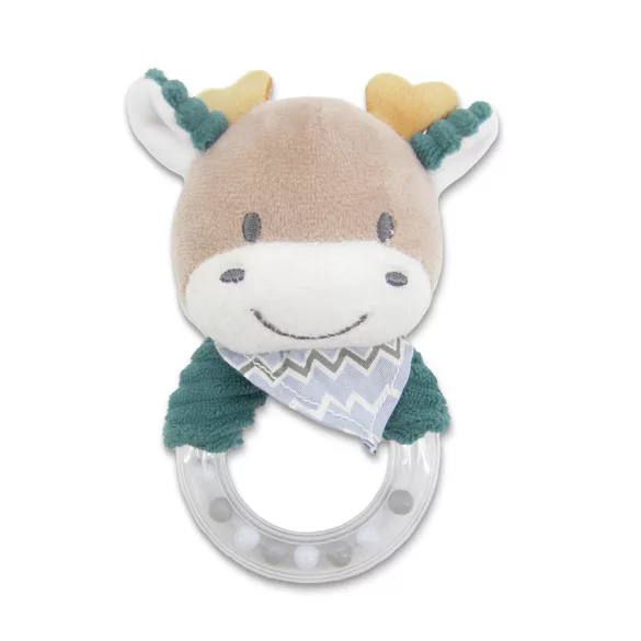 Lorelli Toys plyšová hrkálka – Modrý jeleň