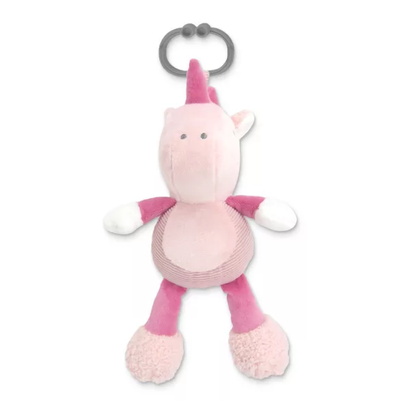 Lorelli Toys plyšová hračka s hudbou – ružový jednorožec