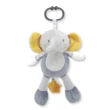 Lorelli Toys plyšová hračka s hudbou – sivý slon