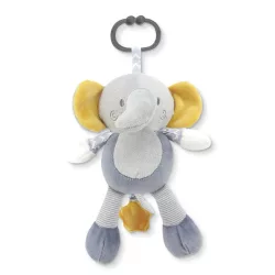 Lorelli Toys plyšová hračka s hudbou – sivý slon