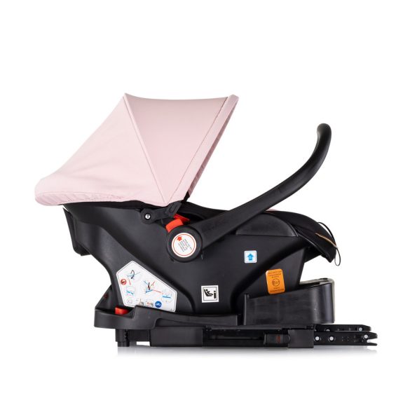 Chipolino Amore autosedačka 40-87cm - Pink Marshmallow