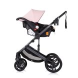 Chipolino Amore 2v1 multifunkčný kočík - Pink Marshmallow