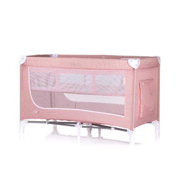 Chipolino Ariel multifunkčná cestovná postieľka - Pink Marshmеllow