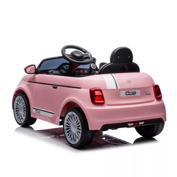Chipolino Fiat 500 elektrické auto – ružové