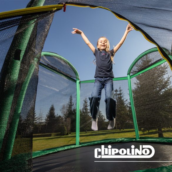 Chipolino Party trampolína 215 cm - yellow