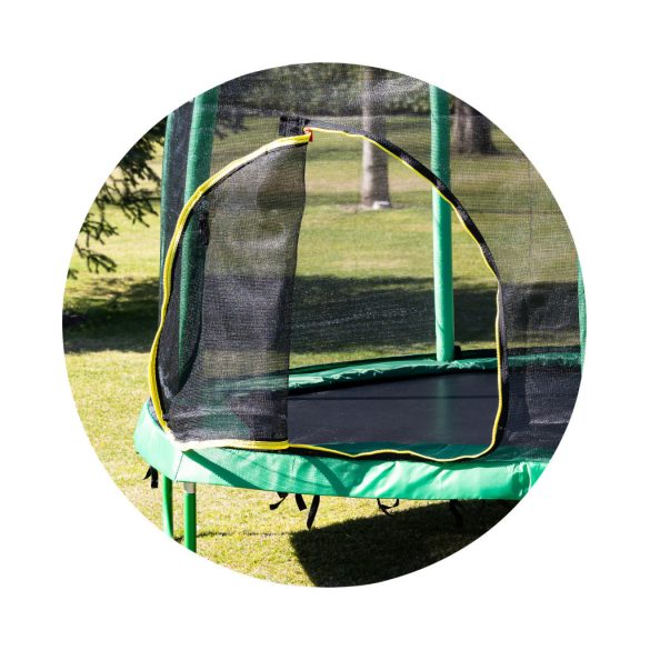 Chipolino Party trampolína 215 cm - yellow