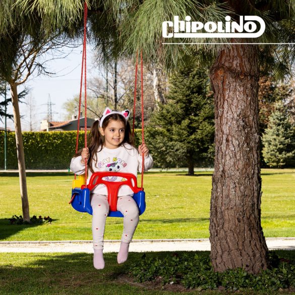 Chipolino Playground trampolína 200 cm so šmýkačkou a rebríkom - Blue