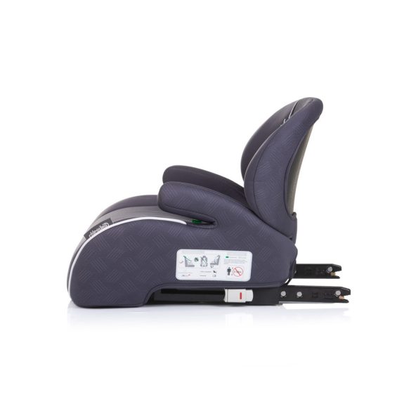 Chipolino Sonic autosedačka 125-150 cm Isofix - Anthracite