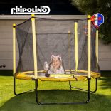 Chipolino Sporty trampolína s basketbalovým košom 140 cm 