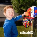 Chipolino Sporty trampolína s basketbalovým košom 140 cm 