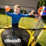 Chipolino Sporty trampolína s basketbalovým košom 140 cm 