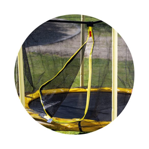 Chipolino Sporty trampolína s basketbalovým košom 140 cm 
