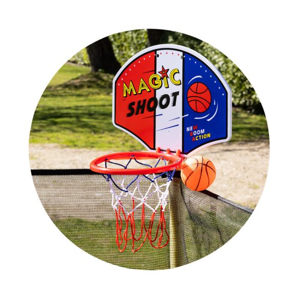 Chipolino Sporty trampolína s basketbalovým košom 140 cm 