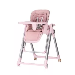   Chipolino Super Chef multifunkčná jedálenská stolička - Pink Marshmallow
