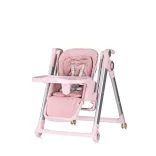 Chipolino Super Chef multifunkčná jedálenská stolička - Pink Marshmallow