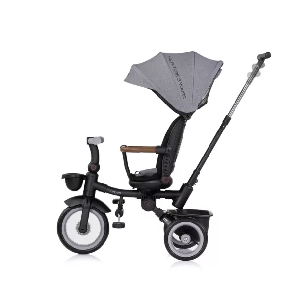 Chipolino Urban skladacia trojkolka - Anthracite