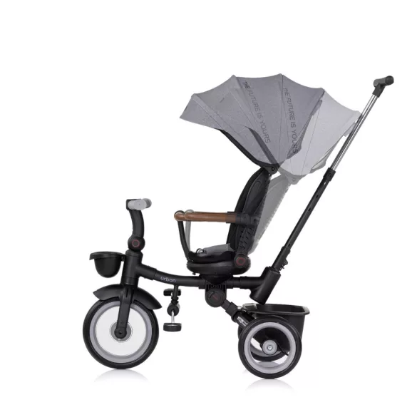 Chipolino Urban skladacia trojkolka - Anthracite