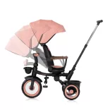 Chipolino Urban skladacia trojkolka - Pink Marshmallow