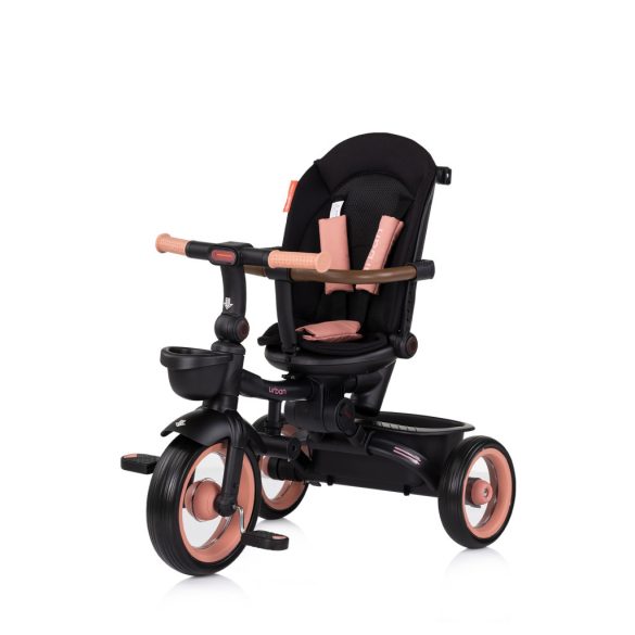 Chipolino Urban skladacia trojkolka - Pink Marshmallow