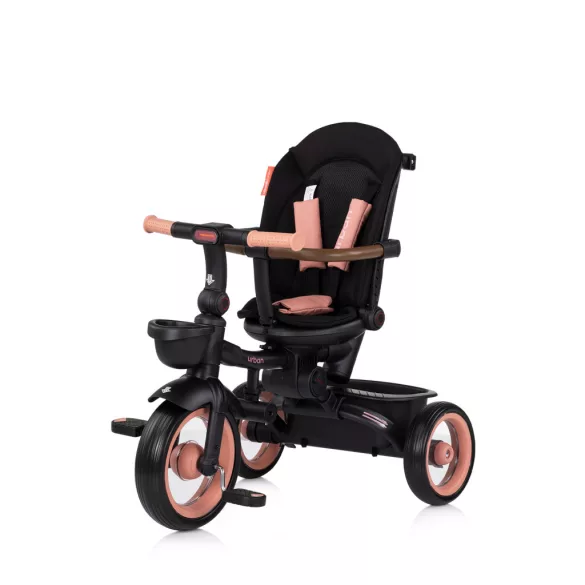 Chipolino Urban skladacia trojkolka - Pink Marshmallow