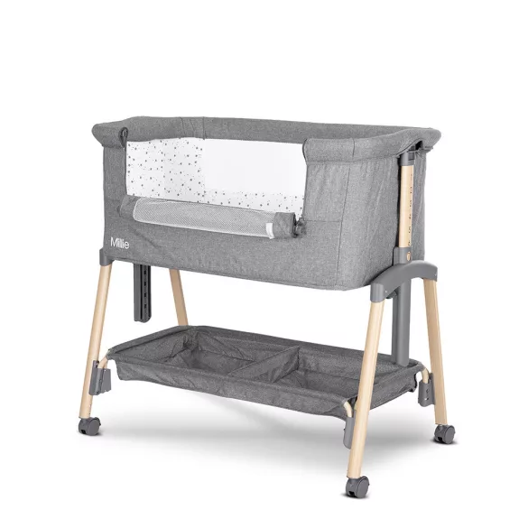 Lorelli Millie postieľka k posteli - Grey