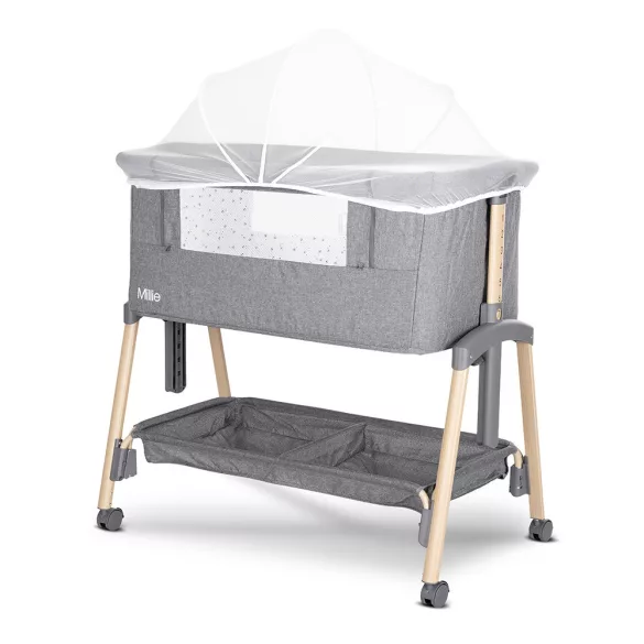 Lorelli Millie postieľka k posteli - Grey