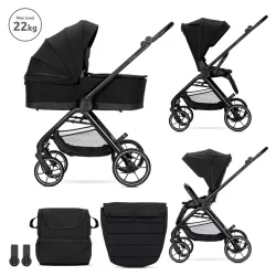Lorelli Venice 2 v 1 multifunkčný kočík - Black