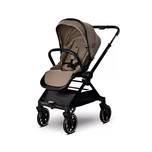 Lorelli Reya 2v1 multifunkčný kočík s otočnou rukoväťou – Beige