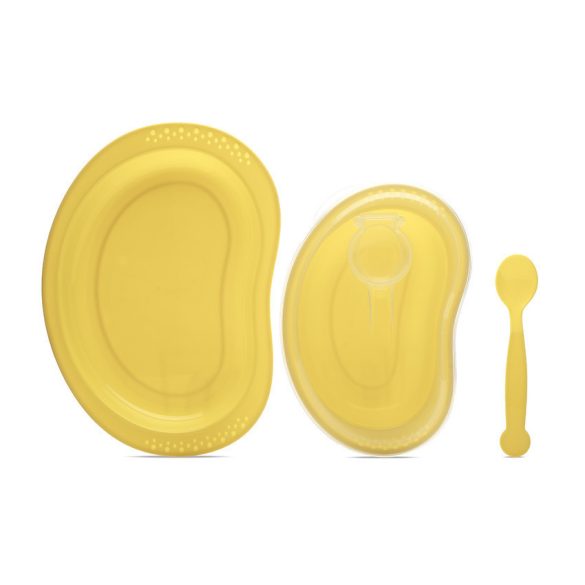 Baby Care étkészlet 3dbos - Yellow