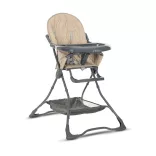Lorelli Bonbon pevná detská stolička – Beige Leather
