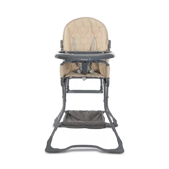 Lorelli Bonbon pevná detská stolička – Beige Leather