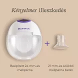 Prenosná odsávačka mlieka Lansinoh 4-fázová – dvojitá