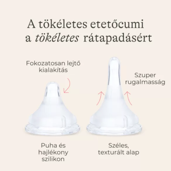Lansinoh 2 ks fľaše so stredne rýchlym cumíkom + 2 ks viečok, 240 ml