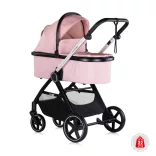 Chipolino Marbella 3v1 multifunkčný kočík - Pink Marshmallow