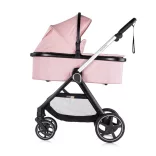 Chipolino Marbella 3v1 multifunkčný kočík - Pink Marshmallow