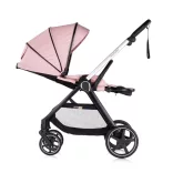 Chipolino Marbella 3v1 multifunkčný kočík - Pink Marshmallow