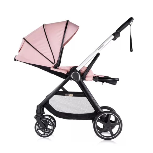 Chipolino Marbella 3v1 multifunkčný kočík - Pink Marshmallow