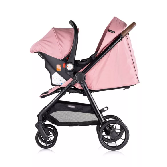 Chipolino Ultera 2 v 1 kočík + nosič - Pink Marshmallow