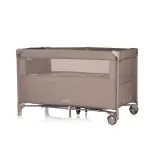 Multifunkčná cestovná postieľka Chipolino Relax – Tiramisu Linen