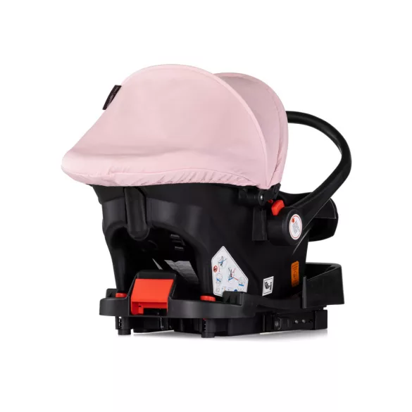 Chipolino Vista autosedačka 40-87cm - Pink Marshmallow