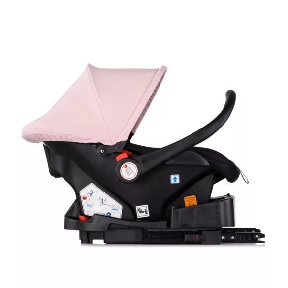 Chipolino Vista autosedačka 40-87cm - Pink Marshmallow