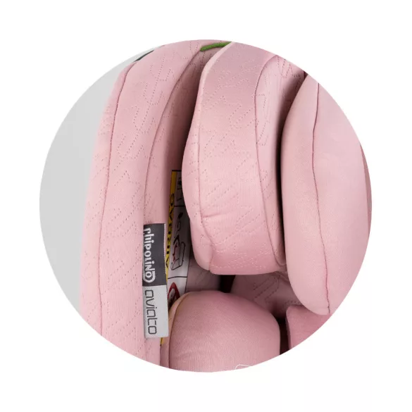Chipolino Aviato autosedačka I-Size 40-150cm - Pink Marshmallow