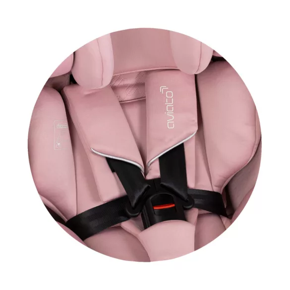 Chipolino Aviato autosedačka I-Size 40-150cm - Pink Marshmallow
