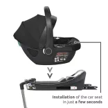 Lorelli Isofix základňa Aria Luxe 40x87 cm pre autosedačku