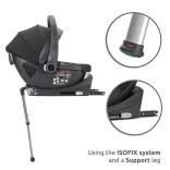 Lorelli Isofix základňa Aria Luxe 40x87 cm pre autosedačku